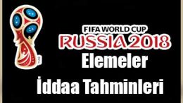 Dünya Kupası Elemeleri İddaa Tahminleri