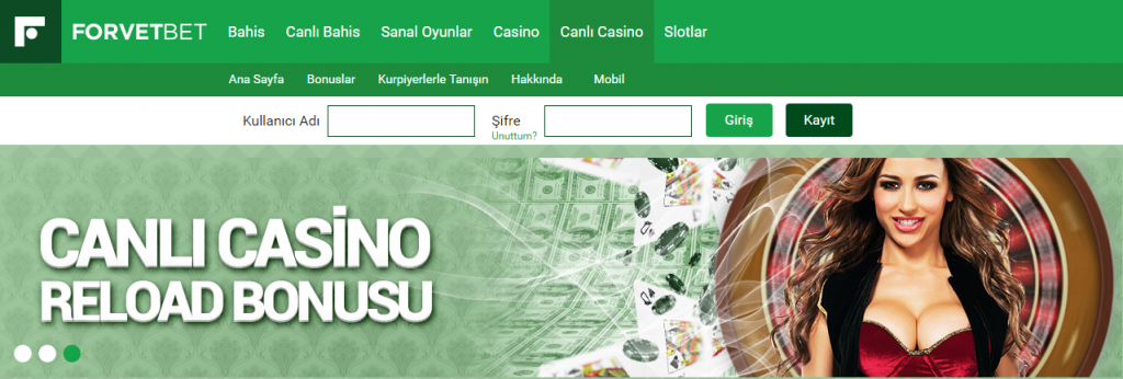 FORVETBET ÜYELİK