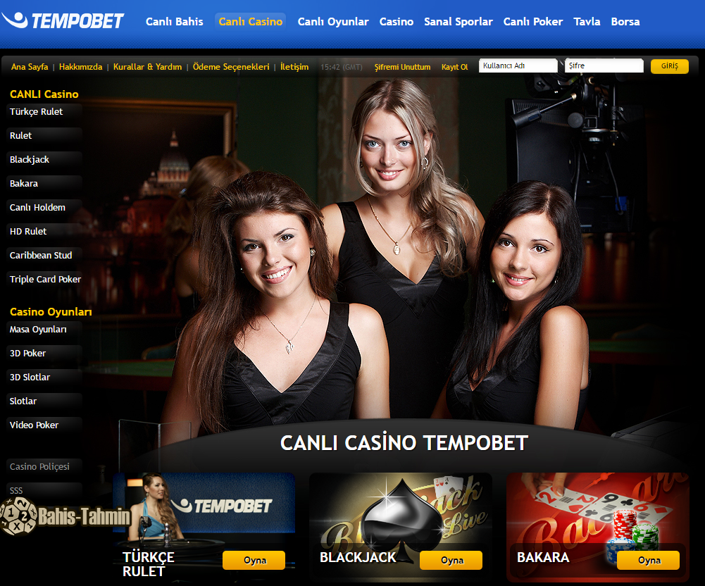 Tempobet Bonus 100 TL Tempobet İlk Üyelik