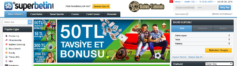 Superbetin Üyelik