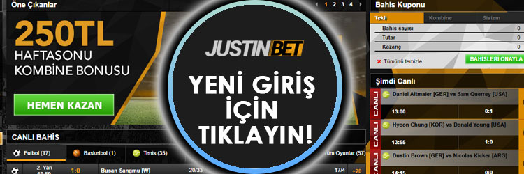 Justinbet Yeni Giriş