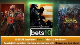 bets10 e-spor bahis