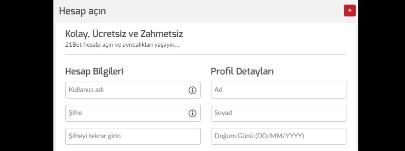 21bet üyelik