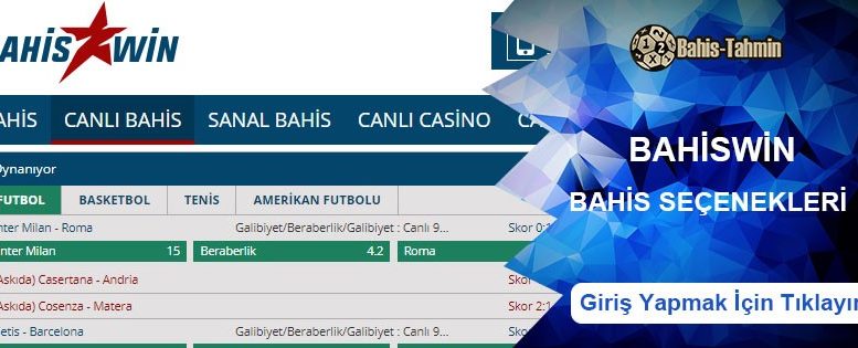 Bahiswin Bahis Seçenekleri