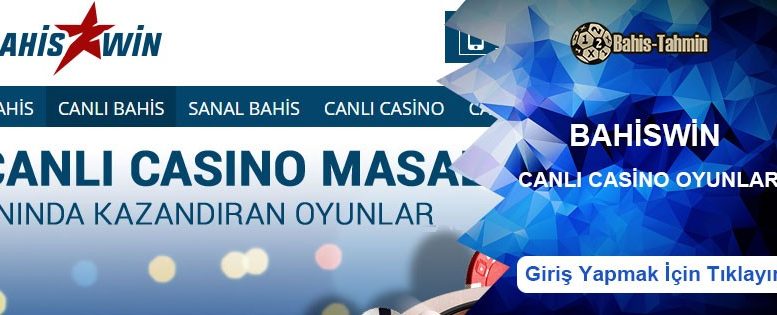 Bahiswin Canlı Casino ve Casino Oyunları