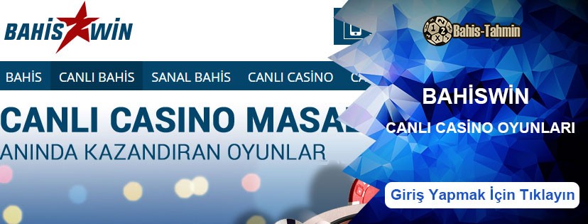 Bahiswin Canlı Casino ve Casino Oyunları