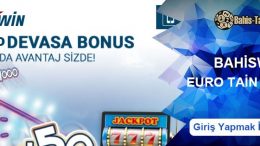 Bahiswin Euro Tain Casino Bonusu 100 Euro