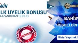 Bahiswin Spor Bahisi Hoşgeldin Bonusu 300 TL Oldu
