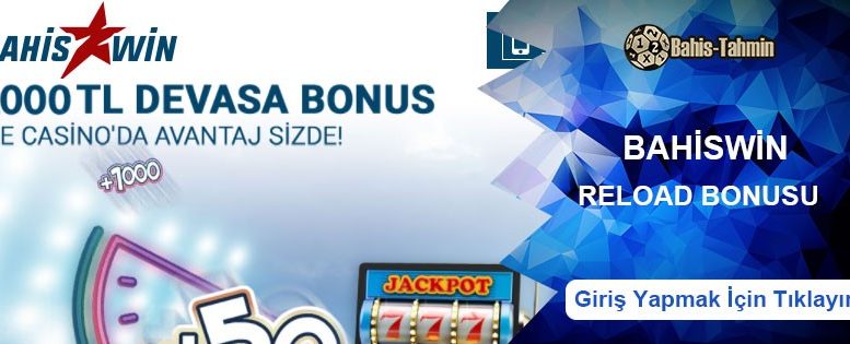 Bahiswin Haftalık Netent Casino Reload Bonusu