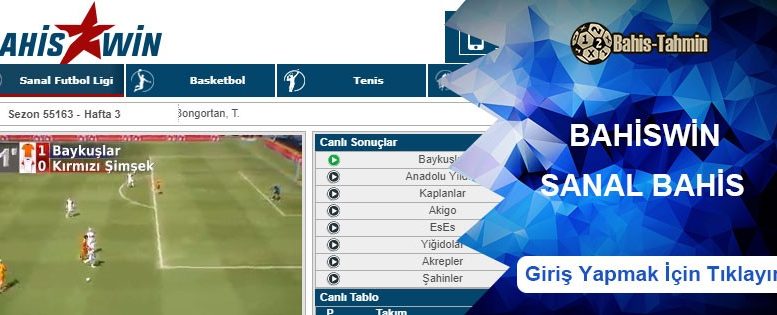 Bahiswin Sanal Bahis