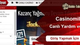 Casinomilyon Canlı Yardım