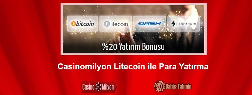 Casinomilyon Litecoin ile Para Yatırma