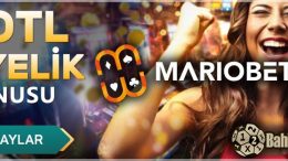 Mariobet Herkese 20 TL Bedava Üyelik Bonusu