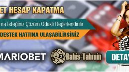 Mariobet Hesap Kapatma