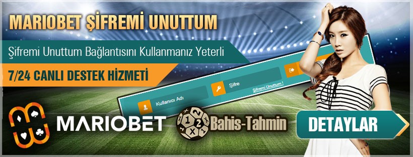 Mariobet Şifremi Unuttum