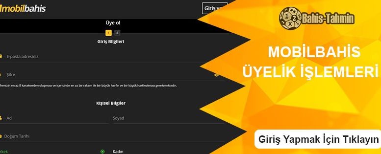 Mobilbahis Hesap Açma