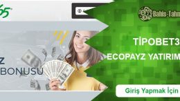 Tipobet365 Ecopayz Yatırım Bonusu