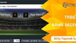 Trbet Canlı Bahis Seçenekleri