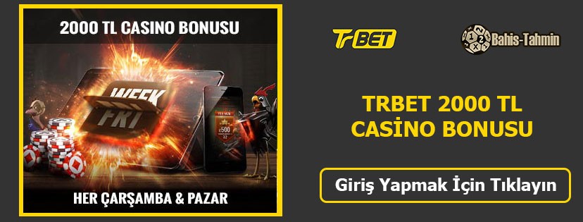 Trbet Casino Bonusu 2000 TL