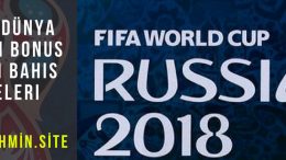 2018 dünya kupası bonus veren bahis siteleri
