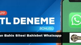 Bahisbet whatsapp bonusu