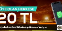 Betsix Üyelerine Özel Whatsapp Bonusu Veriyor
