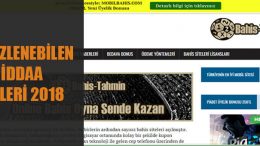 Maç İzlenebilen İddaa Siteleri