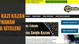 Online Kazı Kazan Oynanan İddaa Siteleri